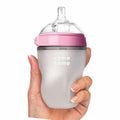 Comotomo Anti-Colic Silicone Baby Bottle Medium Flow Pink 250 ml