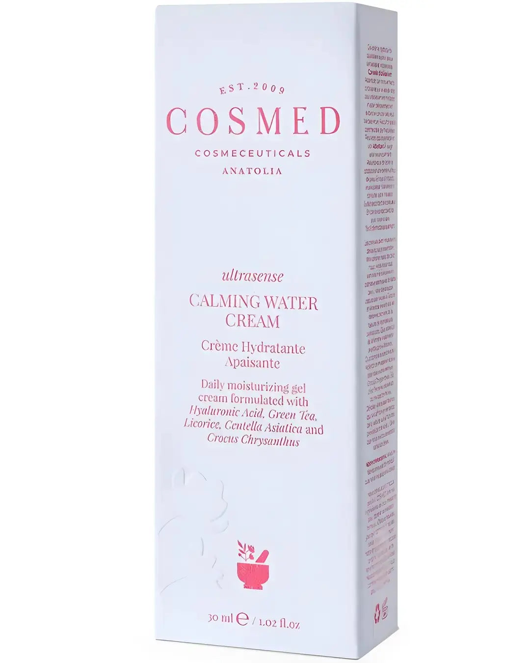 Cosmed Ultrasense Calming Water Cream Soothing Moisturizer 30 ml