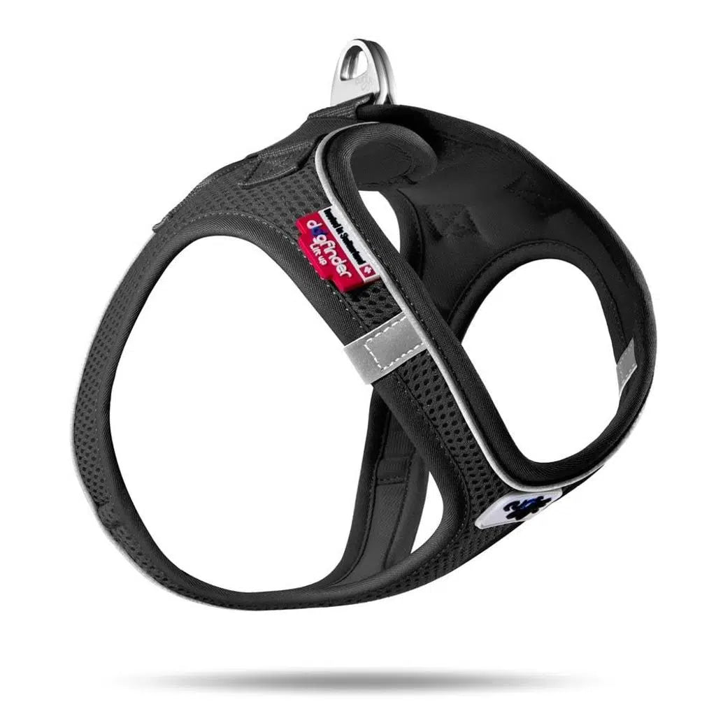 Curli Vest Air-Mesh Magnetic Dog Harness Black XS