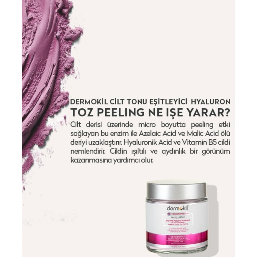 Dermokil Enzyme Powder Peeling with Hyaluronic Acid 50g