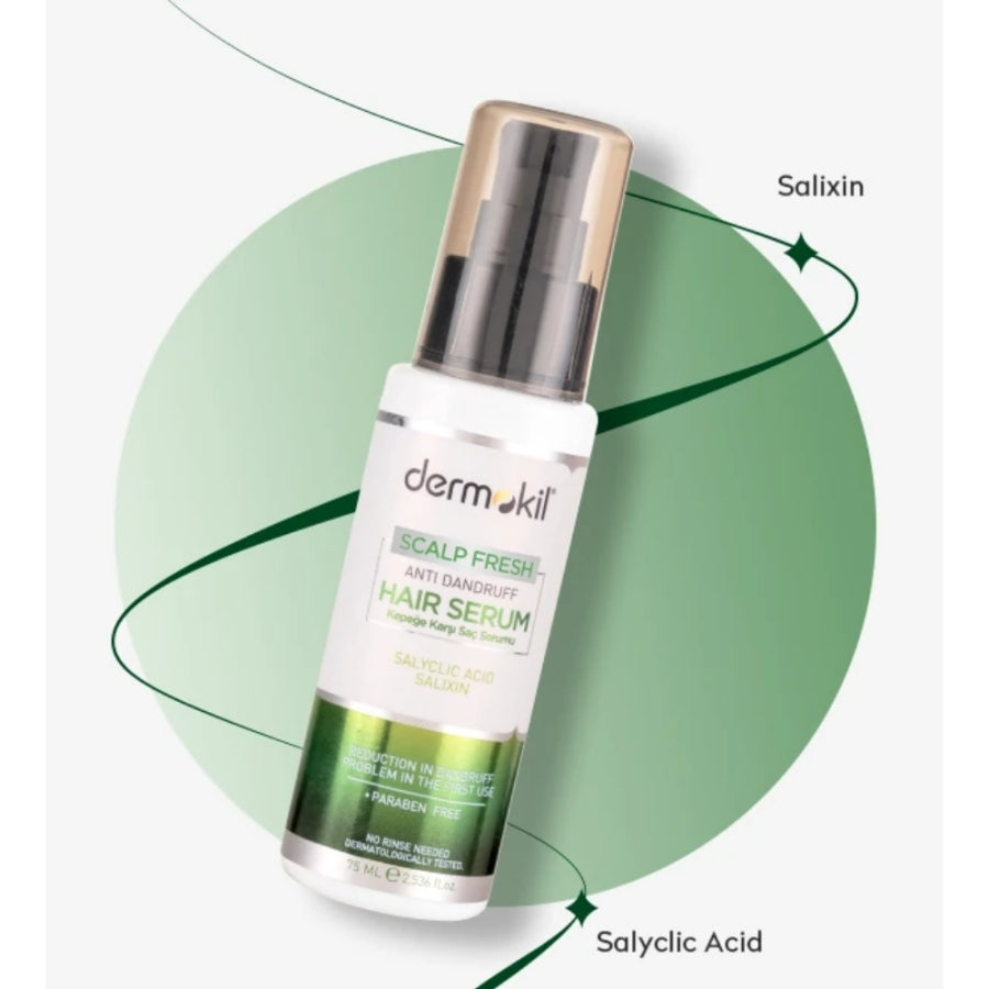 Dermokil Anti-Dandruff Hair Serum for Scalp Balance 75ml