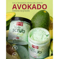 Dermoten Avocado Body Scrub for Smooth Skin 250ml