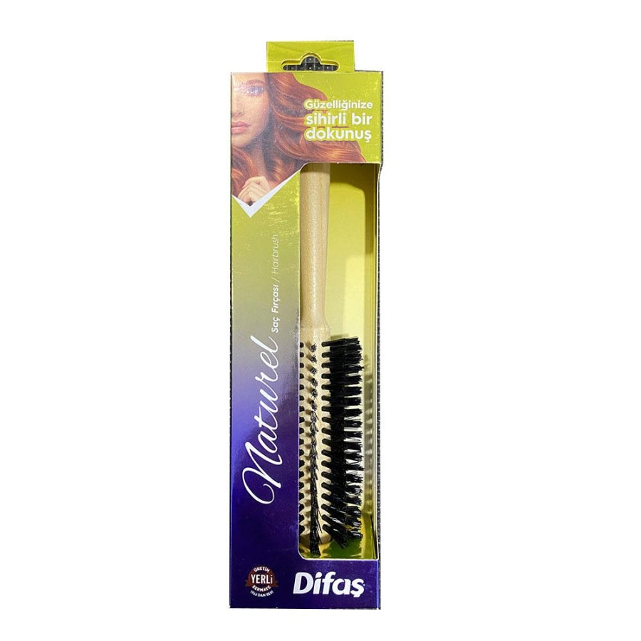 Difas Naturel Small Wooden Blowout Hair Brush
