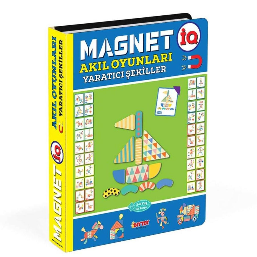 Diytoy Magnetic Creative Shapes Educational Puzzle Game 73 Pieces