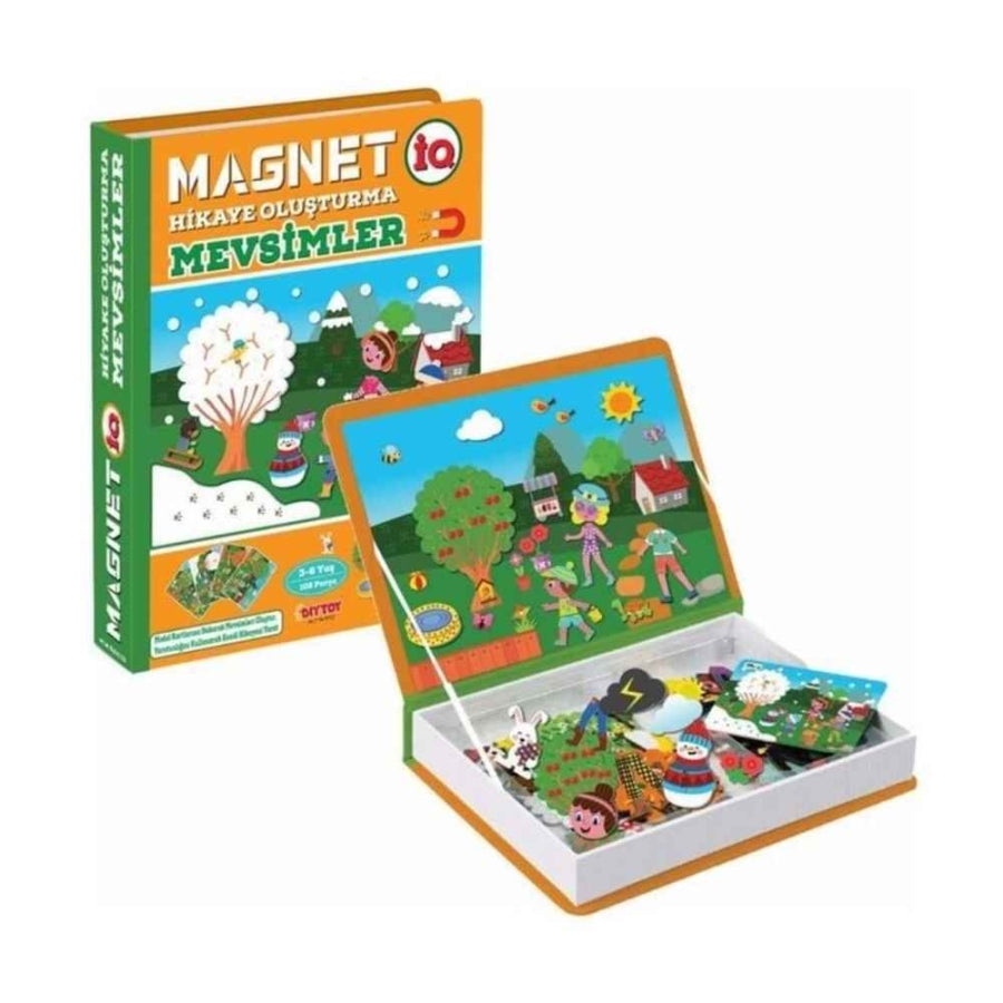 Diytoy Magnetic Storytelling Seasons Educational Set