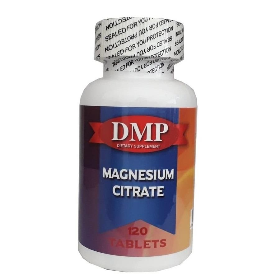 Dmp Dietary Supplement Magnesium Citrate Support 120 Tablets