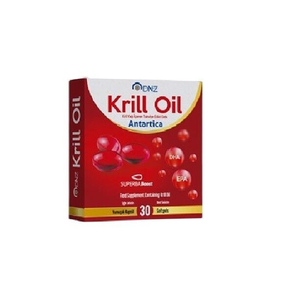 Deniz Pharma DNZ Krill Oil 500 mg Omega-3 Support 30 Capsules