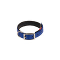 Doca Soft Woven Blue Pet Collar for Comfortable Daily Wear 65 cm
