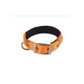 Doca Pet Soft Woven Orange Dog Collar 65 cm