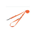 Doca Soft Woven Dog Leash and Tether Orange 2x270 cm
