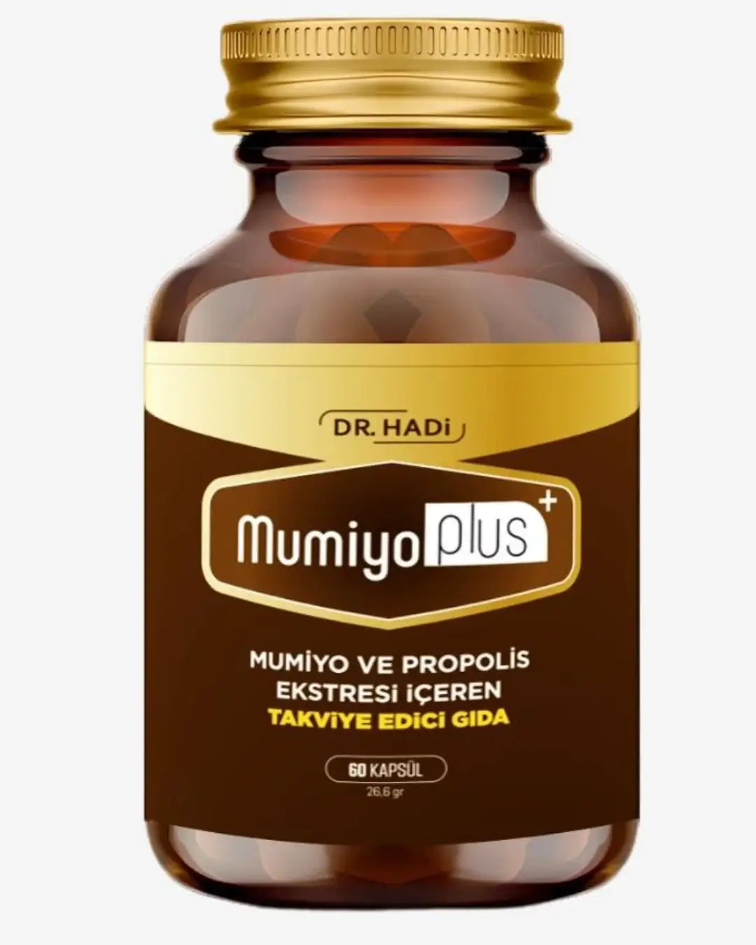 Dr.Hadi MumiyoPlus Shilajit Dietary Supplement 60 Capsules