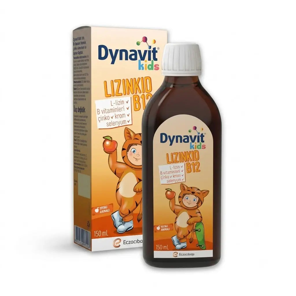 Dynavit Kids Lizinkid B12 Vitamin Supplement for Children 150 ml