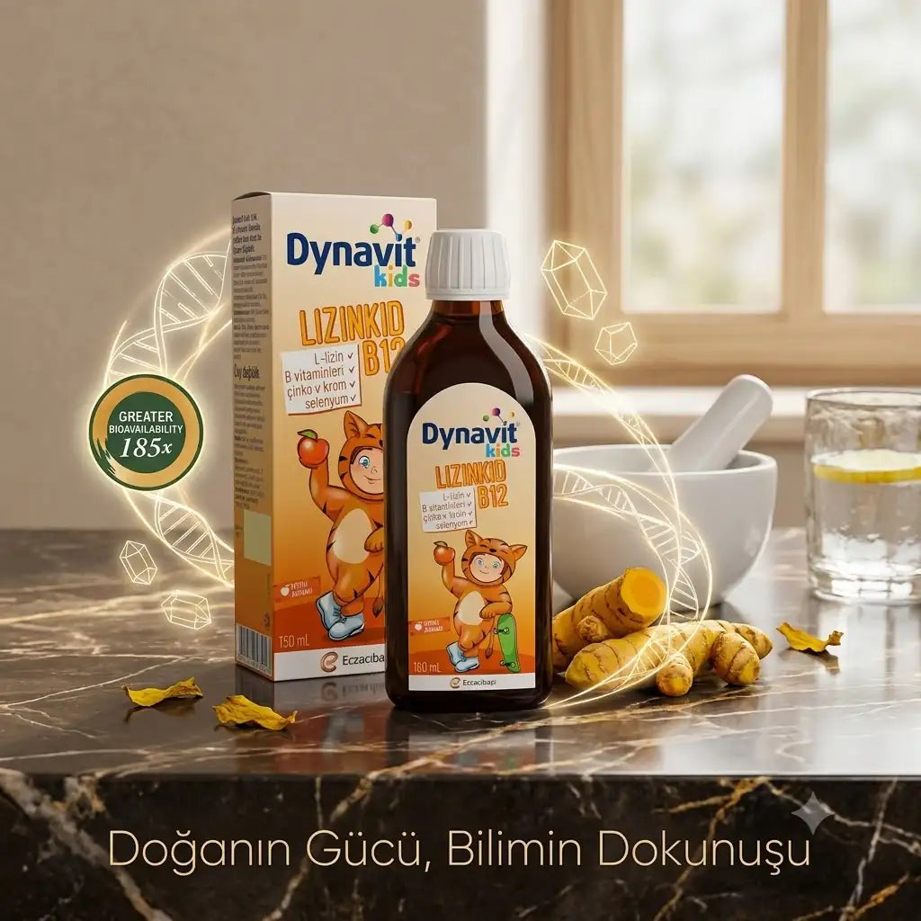 Dynavit Kids Lizinkid B12 Vitamin Supplement for Children 150 ml