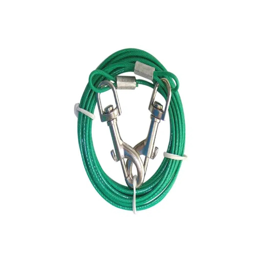 Eastland Steel Garden Tie Out Cable for Dogs 3.6m