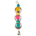 Eastland Ring Bird Toy with Bell for Mental Stimulation 29 cm