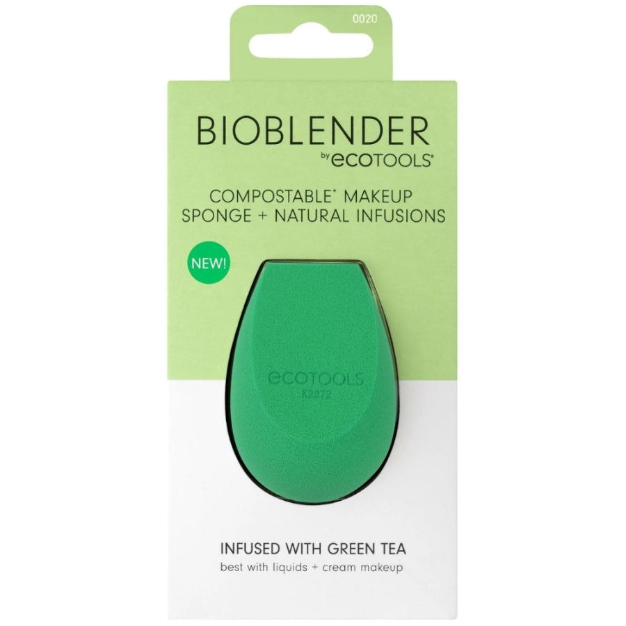 Ecotools Bioblender Green Tea Infused Makeup Sponge 1 Count