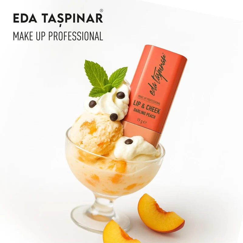 Eda Taspinar Lip & Cheek Cream Stick Darling Peach 19g