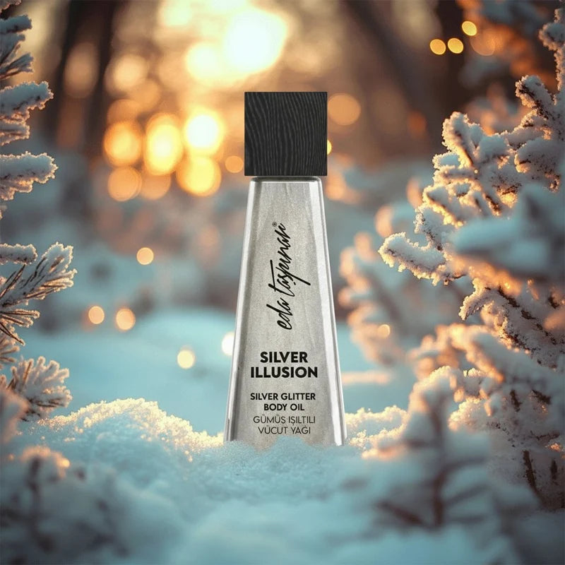 Eda Taspinar Silver Illusion Glitter Body Oil 200ml