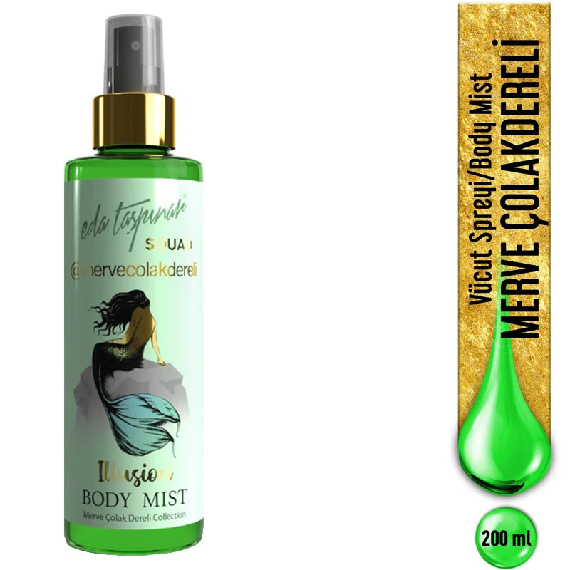 Eda Taspinar Squad Merve Colak Dereli Collection Body Mist 200ml