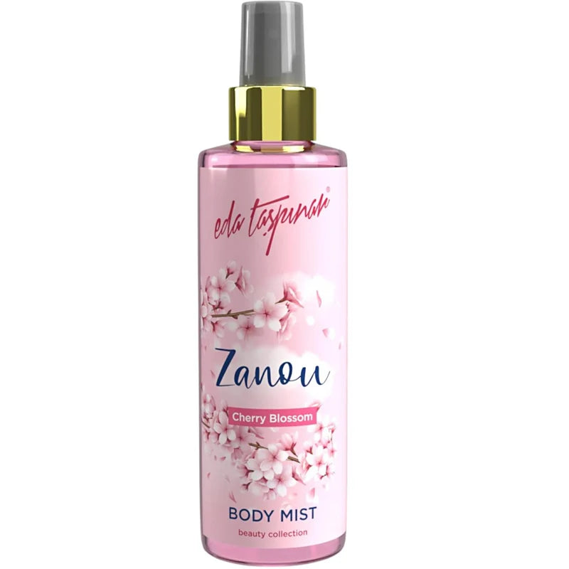 Eda Taspinar Zanou Cherry Blossom Body Mist Floral Scent 200ml