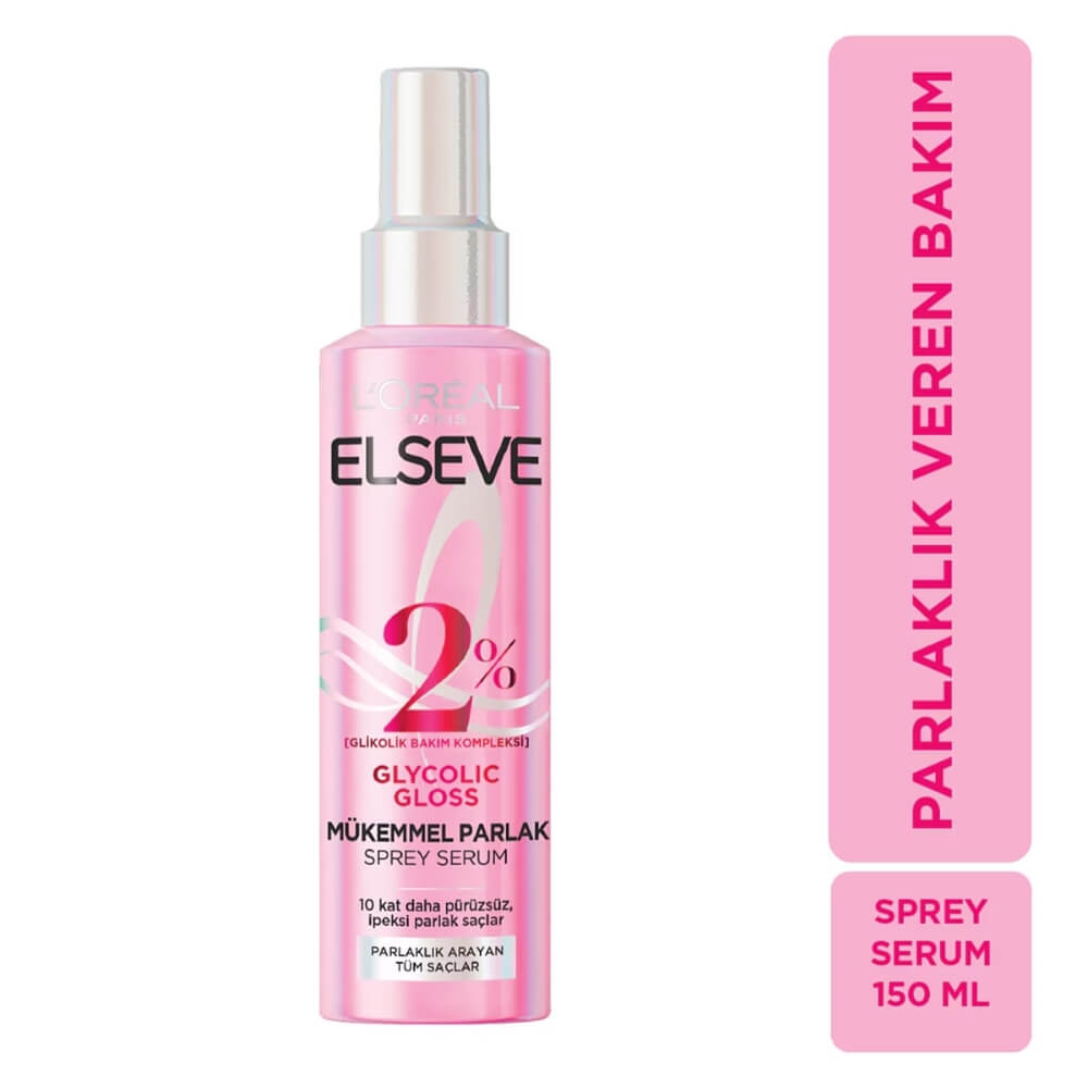 L'Oreal Paris Elseve Glycolic Gloss Shine Hair Serum 150 ml