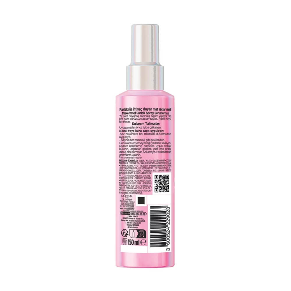 L'Oreal Paris Elseve Glycolic Gloss Shine Hair Serum 150 ml