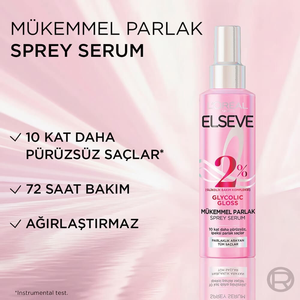 L'Oreal Paris Elseve Glycolic Gloss Shine Hair Serum 150 ml