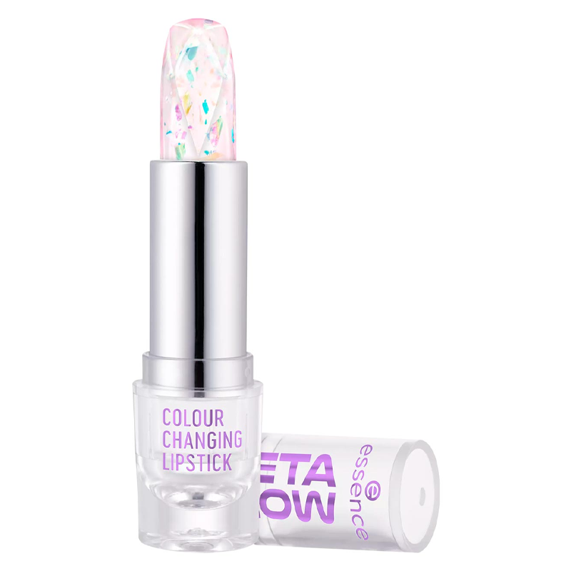 Essence Meta Glow Color Changing Lipstick for Custom Pink 3.4g