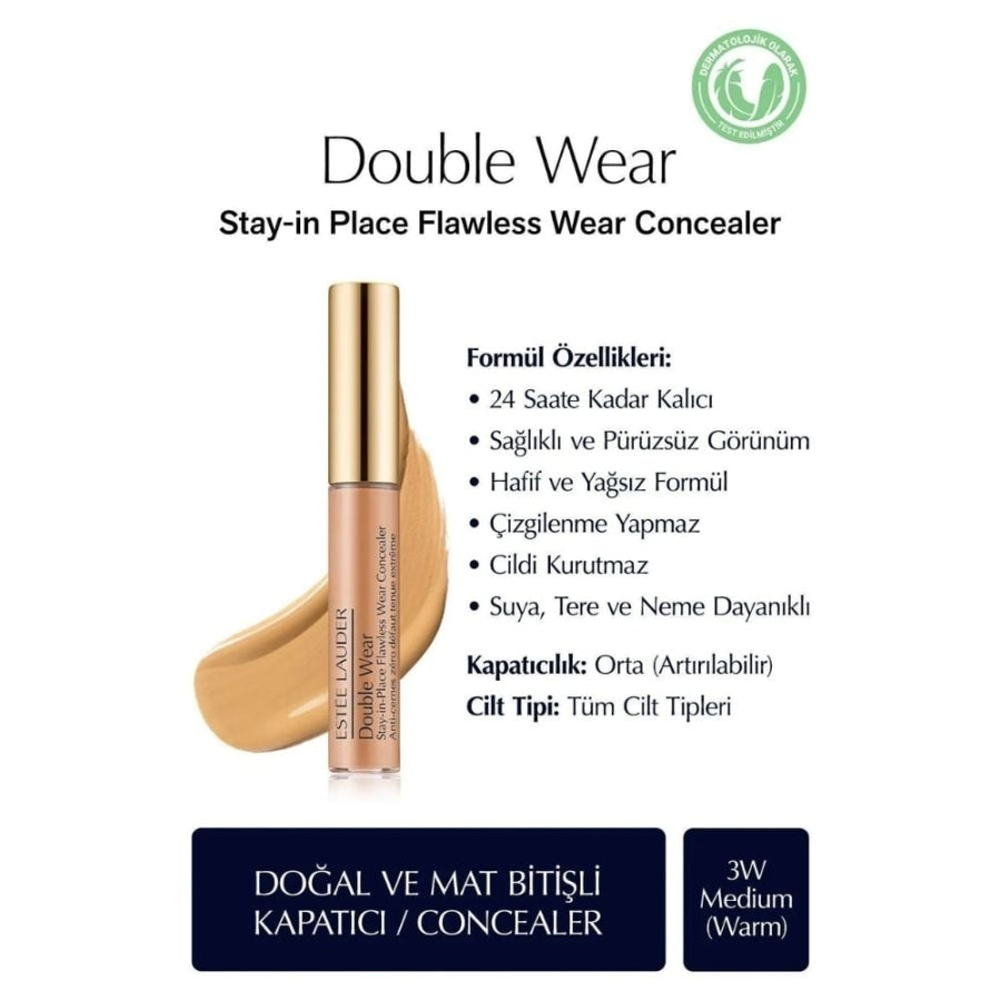 Estee Lauder Double Wear Flawless Concealer SPF 10 3W Medium 7ml