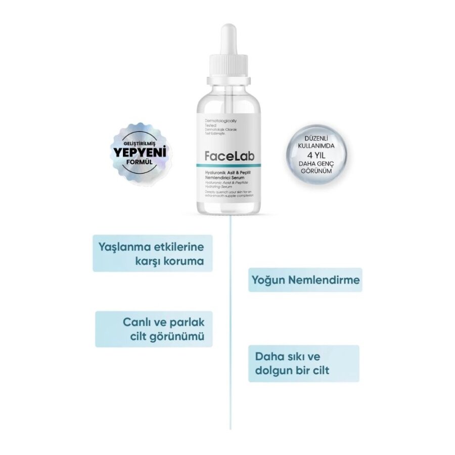 Facelab Hyaluronic Acid Hydrating Serum for Plumper Skin 30ml