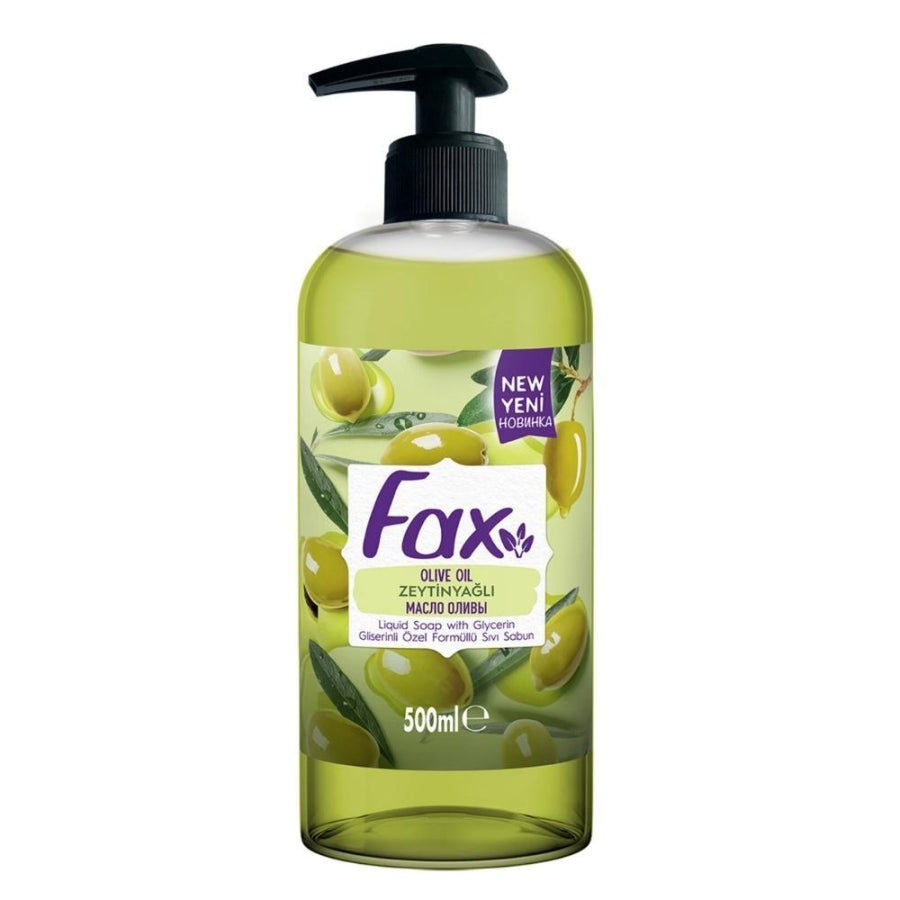 Fax Liquid Hand Soap Olive Oil Moisturizing Formula 500ml