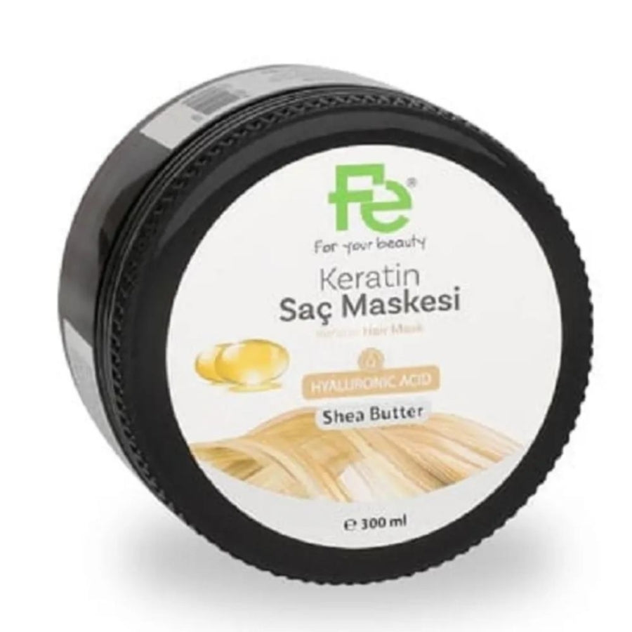 Fe Keratin Hair Mask with Shea Butter for Smoothness 300ml