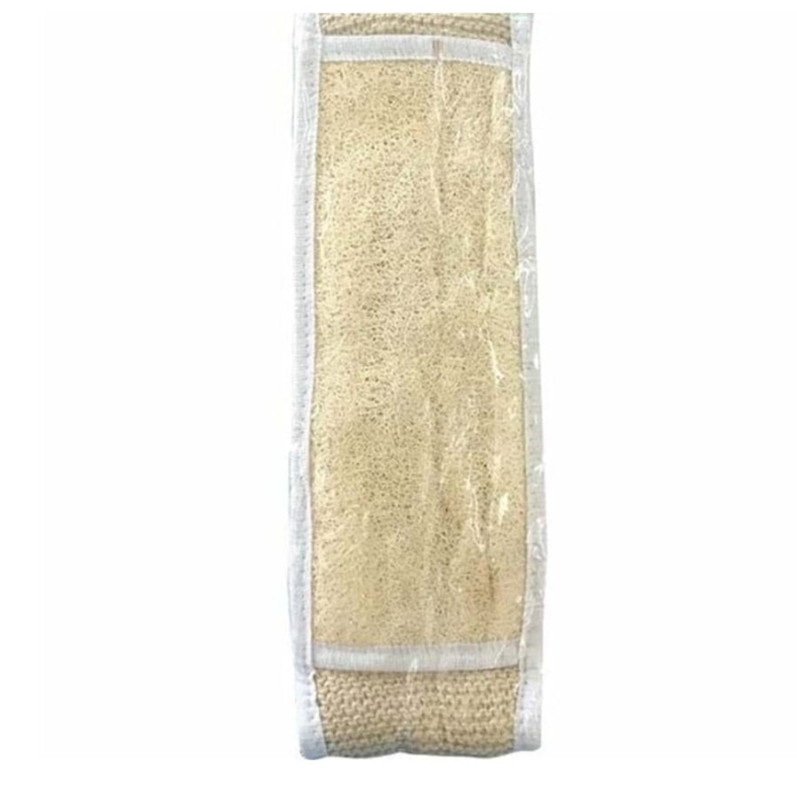Fe Loofah Back Massage Belt with Wooden Handles 1 Count