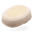 Fe Loofah Oval Padded Bath Sponge for Gentle Exfoliation 1 pc