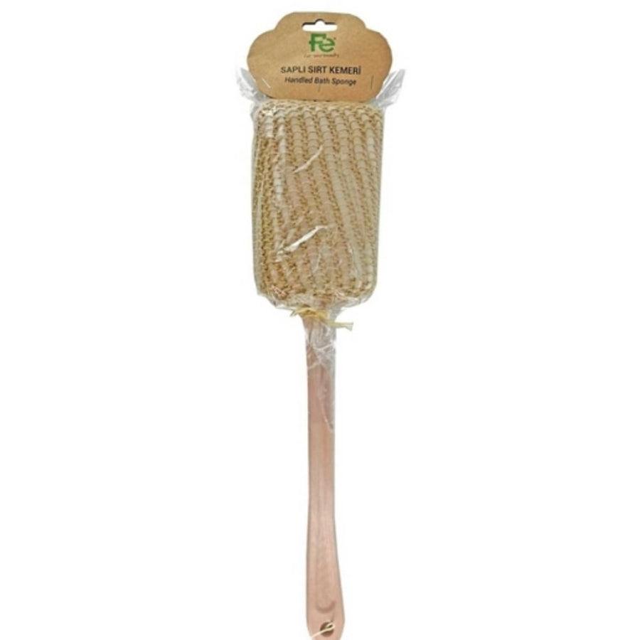 Fe Handled Bath Sponge for Easy Back Scrubbing 1 Piece