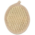 Fe Sisal Face and Body Scrub Pad for Natural Exfoliation 1 pc