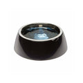 Ferplast Jolie Stainless Steel Pet Bowl Non-Slip Black 850 ml