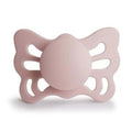 Frigg Butterfly Silicone Pacifier Blush for 0-6 Months