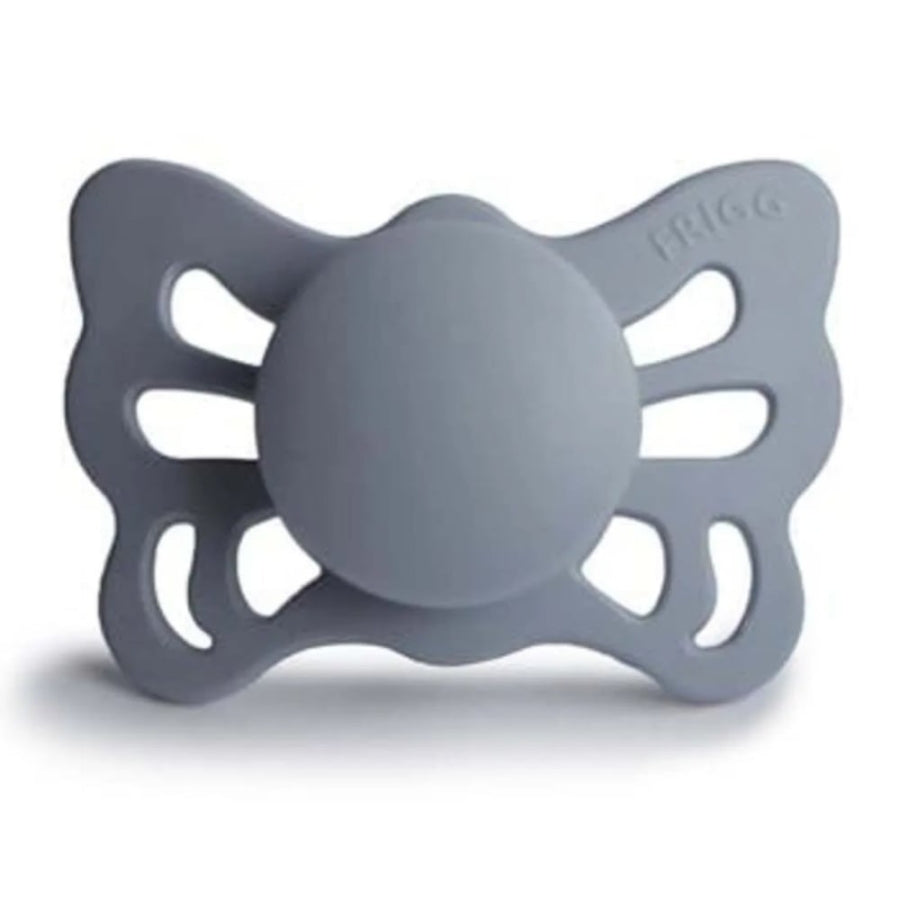 Frigg Butterfly Silicone Pacifier Great Gray 6-18 Months