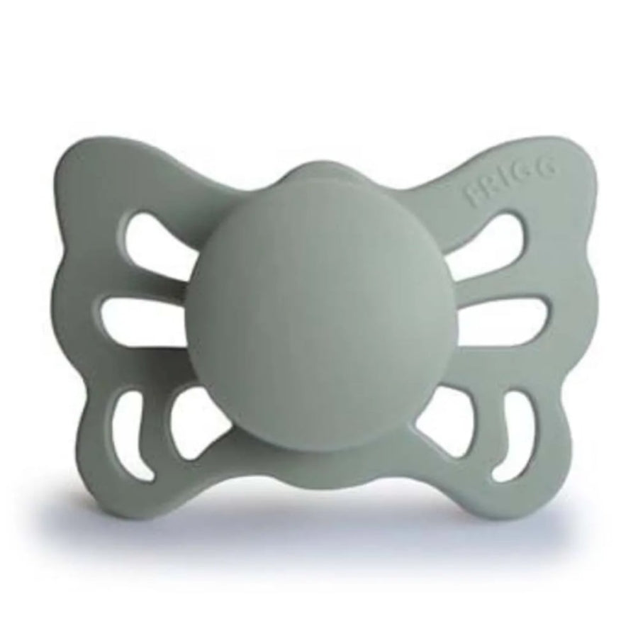 Frigg Butterfly Silicone Pacifier Sage 0-6 Months
