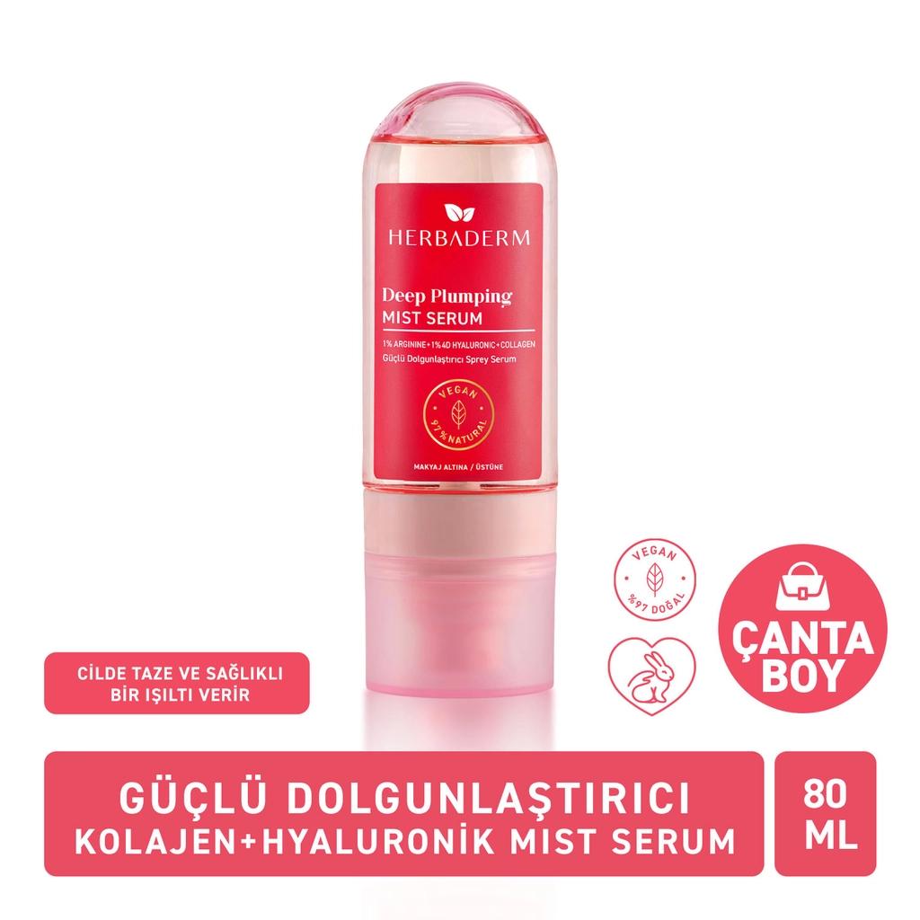 Herbaderm Strong Plumping Spray Serum for Fullness 80 ml