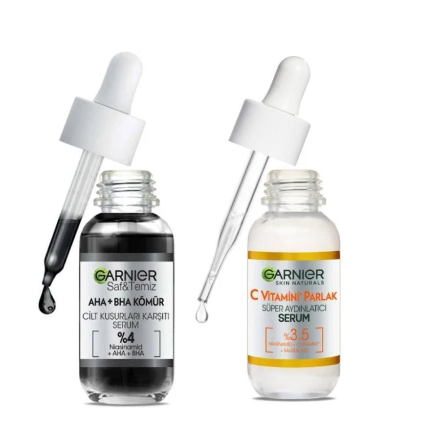 Garnier Skin Care 2-Piece Serum Set for Radiance & Clarity 60ml