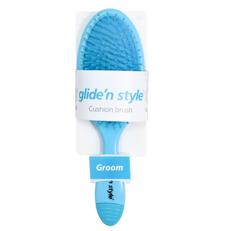 Glide'N Style Hair Detangling Brush for Smooth Styling Blue