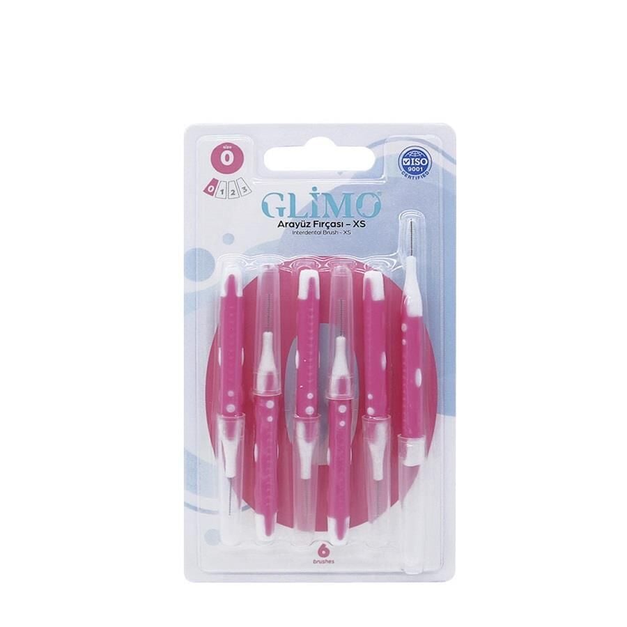 Glimo Interdental Brush XS for Precise Cleaning 5 Count