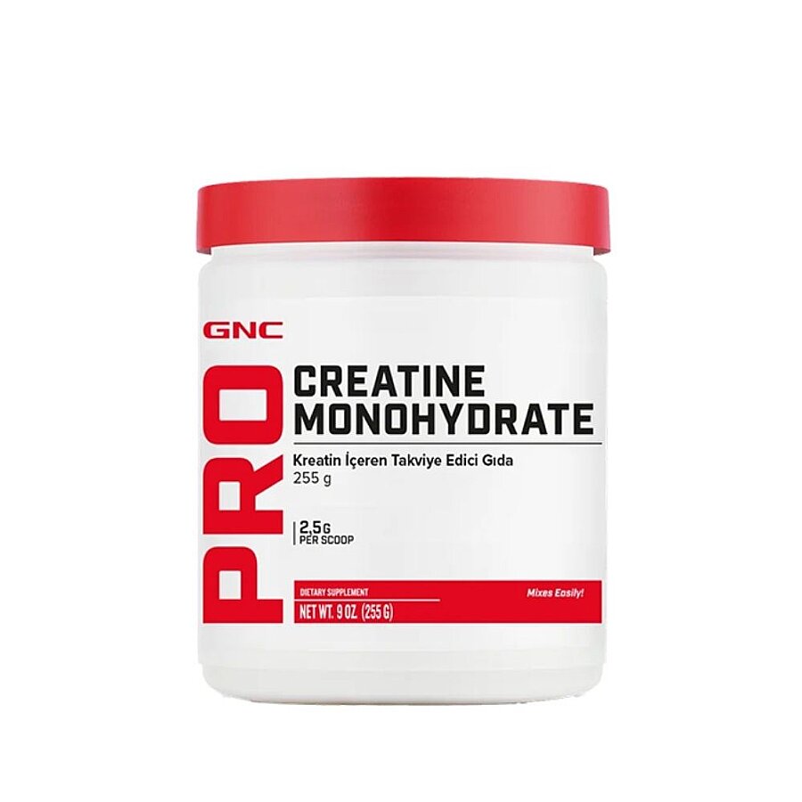 GNC Pro Creatine Monohydrate Micronized Powder 255g