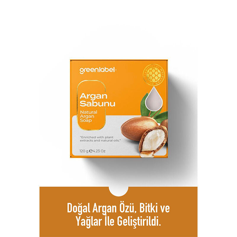 Greenlabel Argan Soap Moisturizing, 120g