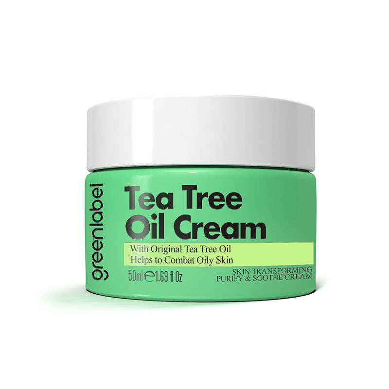 Greenlabel Tea Tree Oil Cream Sebum Balancing Moisturizer 50 ml