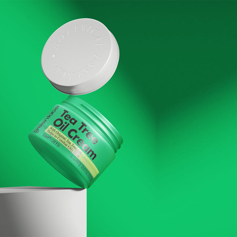 Greenlabel Tea Tree Oil Cream Sebum Balancing Moisturizer 50 ml