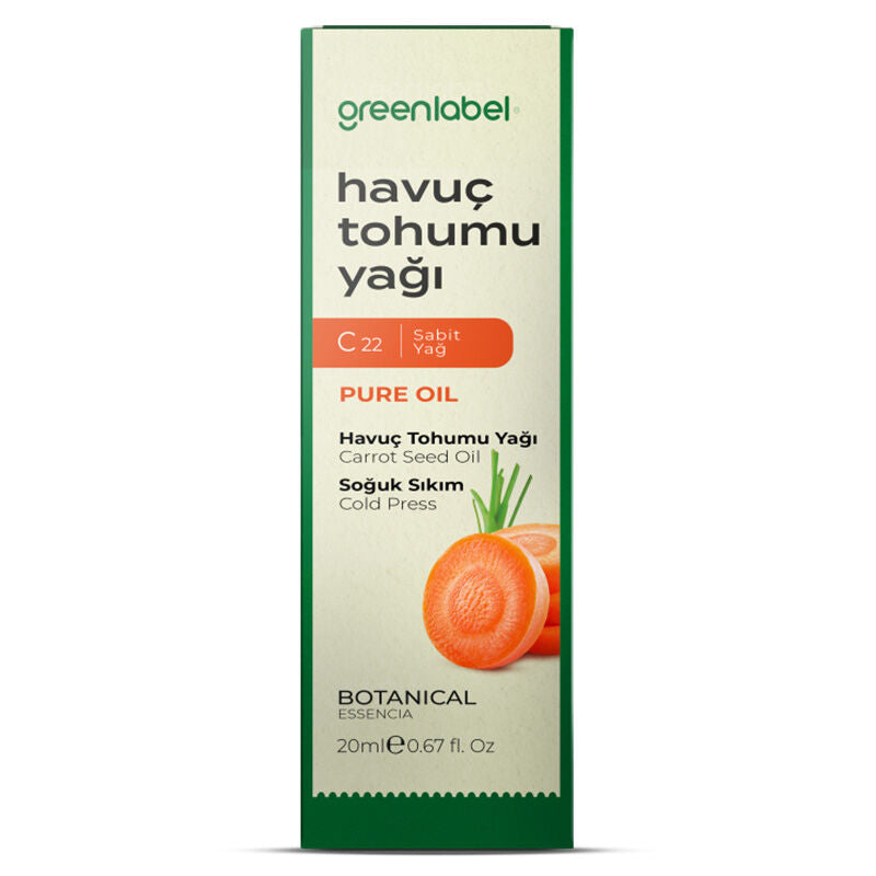 Greenlabel Carrot Seed Oil Natural Skin Nourishment 20 ml