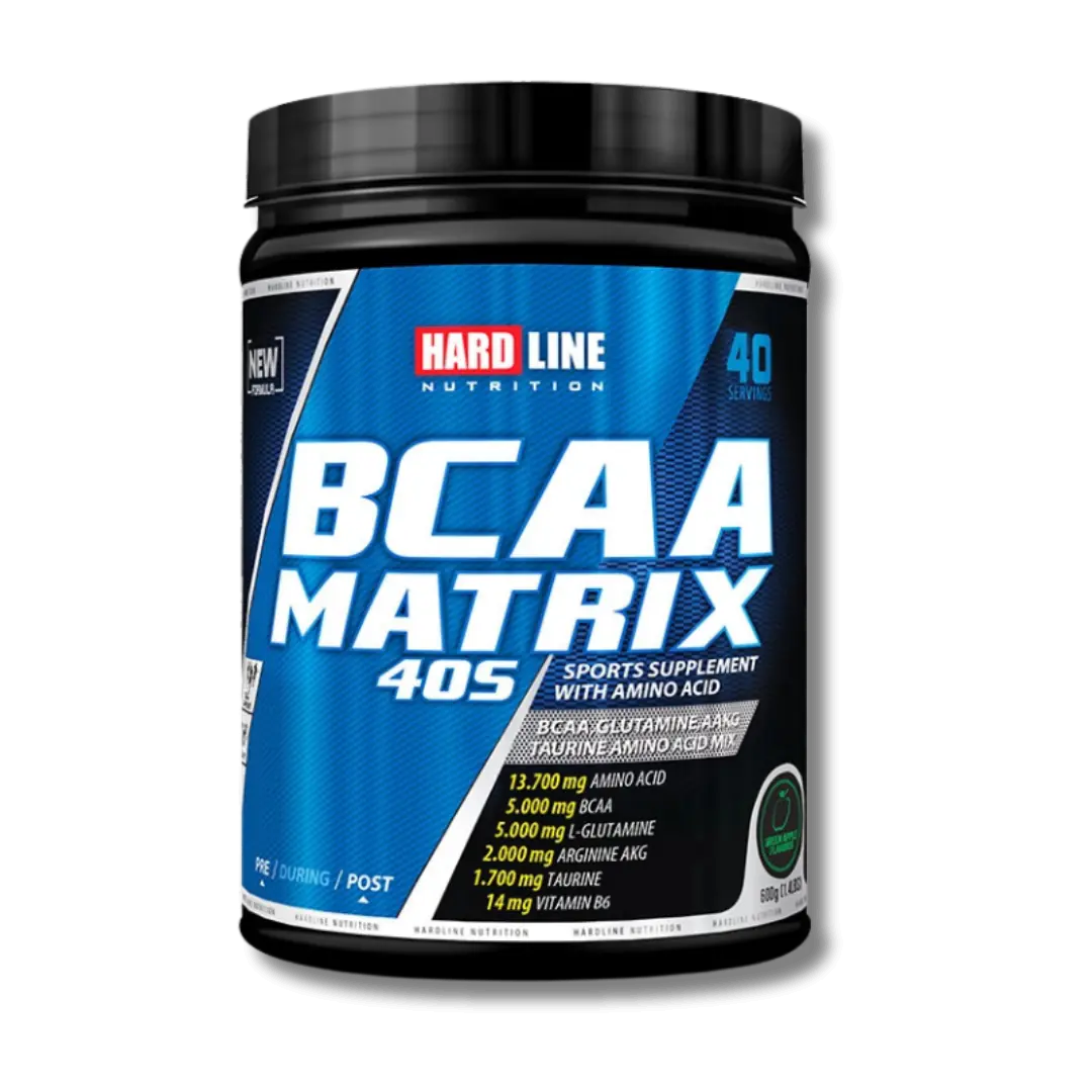Hardline BCAA Matrix Amino Acid Supplement 600g